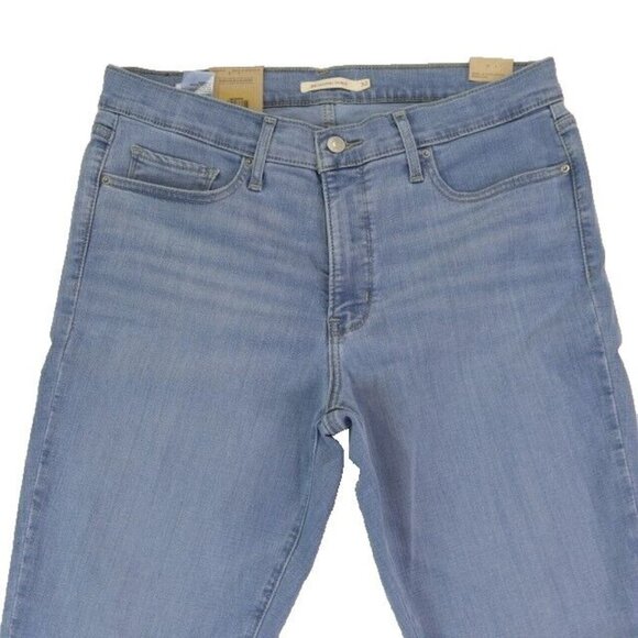 Levi's Jeans Womens 32x30 (Fits 33x30) Blue 311 Shaping Skinny Light Wash New - Picture 2 of 11